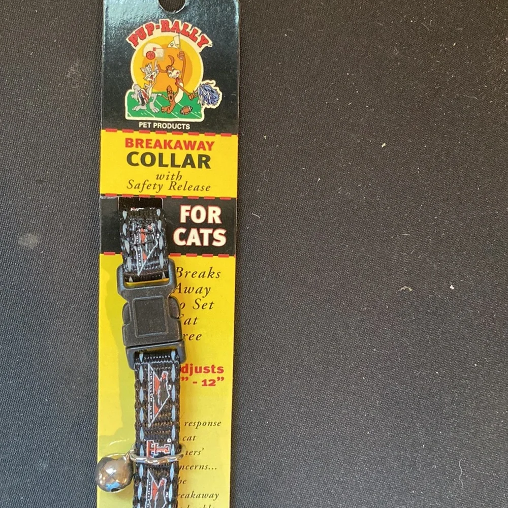 NEW - Texas Tech University Breakaway Cat Collar